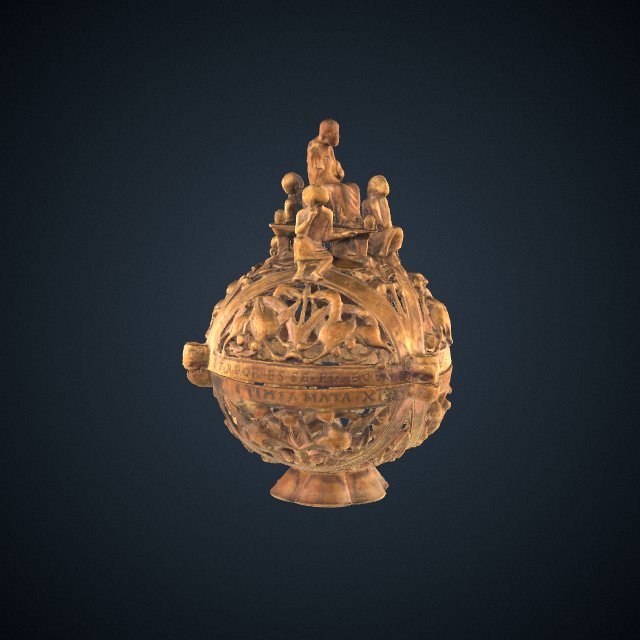 Censer with the Hebrews in the Fiery Furnace